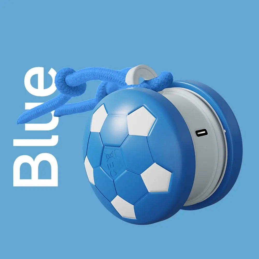 Automatic Pet Interactive Smart Rolling Ball Self-entertaining with Tail Rope Electric Rolling Ball Quiet Obstacle Avoidance